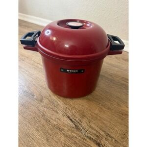 Tiger NFH-G450 Thermal Cooker Magic Pot Non-Electric Red Stainless Japan 4.5L